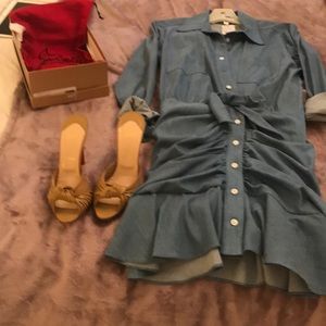 Veronica Beard jean dress ... size 4... never worn